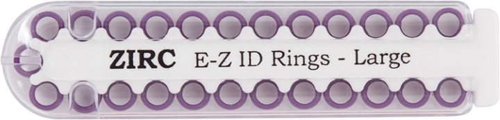 E-Z ID Rings Large (25pk) - 3Z Dental