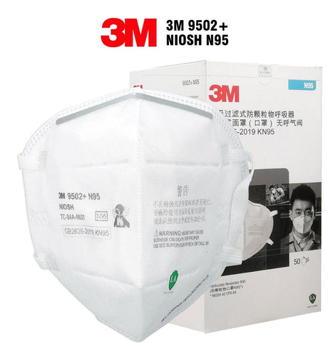 3M⢠Particulate Respirator 9502+ N95 - 10/pk - 3Z Dental