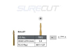 SureCut, Carbide, Trim & Finish, Bullet FG -5/Pk