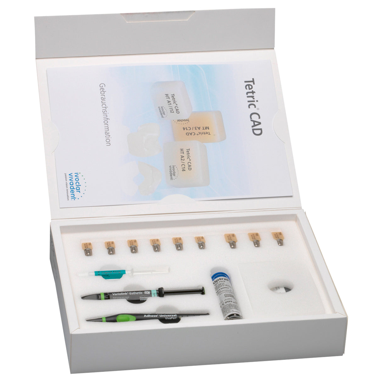 Tetric® CAD for CEREC/inLab Block Starter Kit