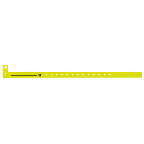 Identification Wristband, Plastic, Printed KG