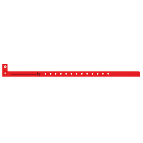 Identification Wristband, Plastic, Printed KG