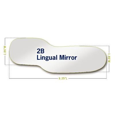 Riofoto Rhodium Intraoral Photographic Mirrors, Adult