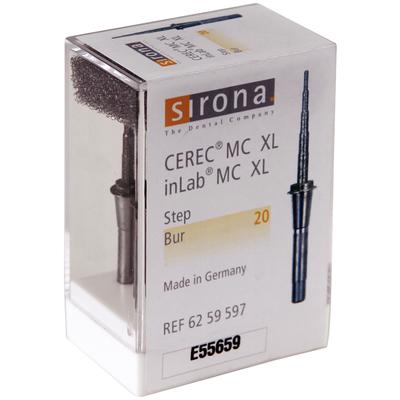 CEREC® All-In-One Milling Instruments for inLab® MC XL, Practice Lab MC XL, MC, MCX, and MC XL – Step Bur, 6/Pkg