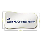 Riofoto Rhodium Intraoral Photographic Mirrors, Adult