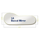 Riofoto Rhodium Intraoral Photographic Mirrors, Adult