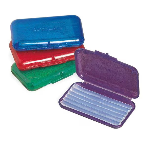 Orthosil Orthodontic Silicone Patient Relief Assorted Sparkle - 50/Pk | Clearance | EXP - 07/2027