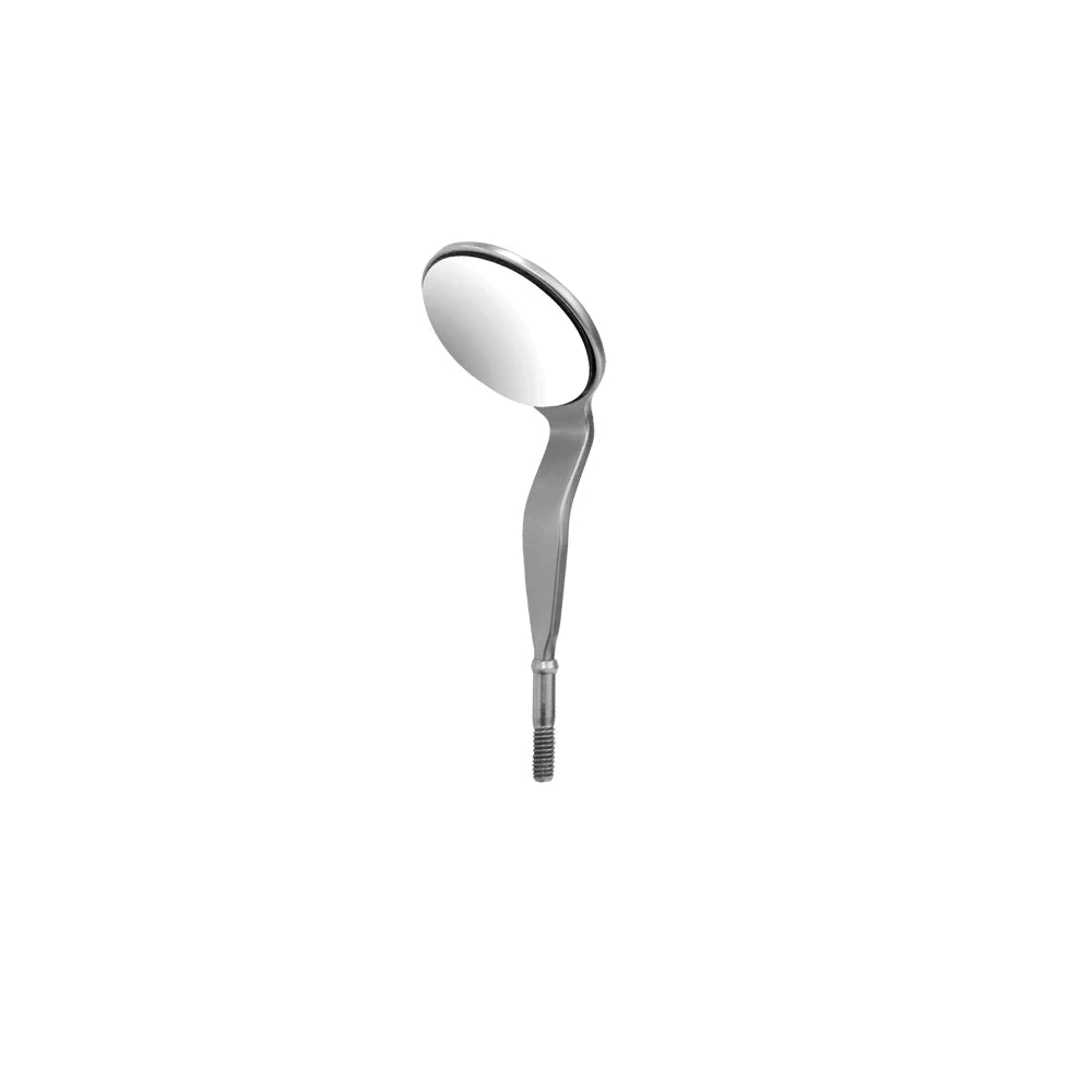#5 Cone Socket Double Mirrors, Rhodium Coated, 24MM, Pack of 6