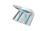 Sterilization Cassette for 10 Instruments - 200x145x32, Detachable