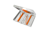 Sterilization Cassette for 10 Instruments - 200x145x32, Detachable