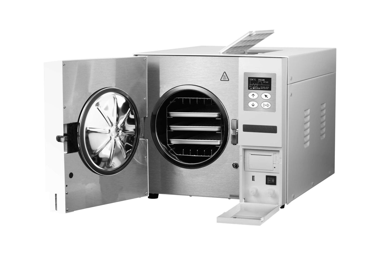 Flight Autoclave Clave16+ with Compressor - Class S autoclave