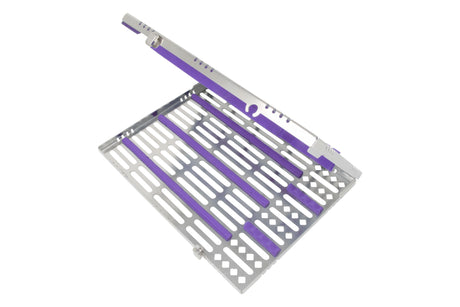 Sterilization Cassette for 7 Pliers/Cutters & 3 Instruments, Detachable - 203X280X20MM