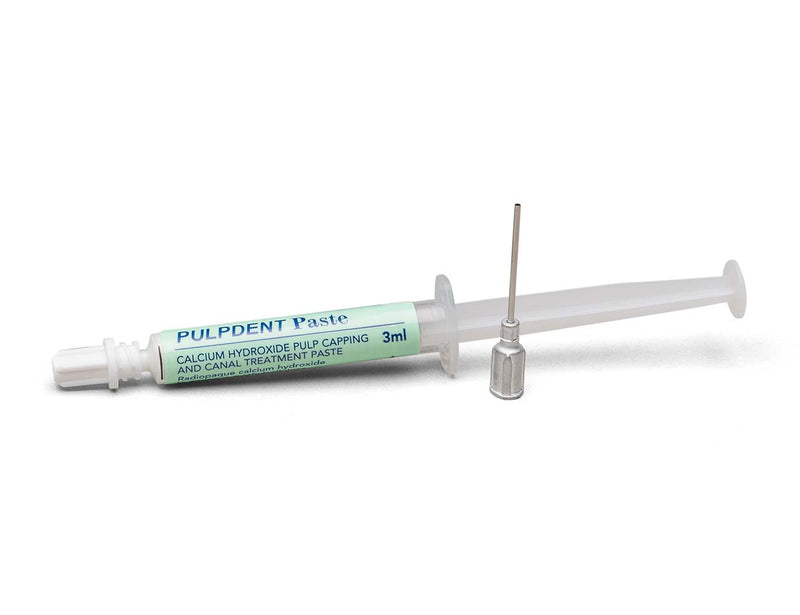 Pulpdent® Paste Syringe Pulp Capping – 3 ml Syringe Refill, 1/Pkg