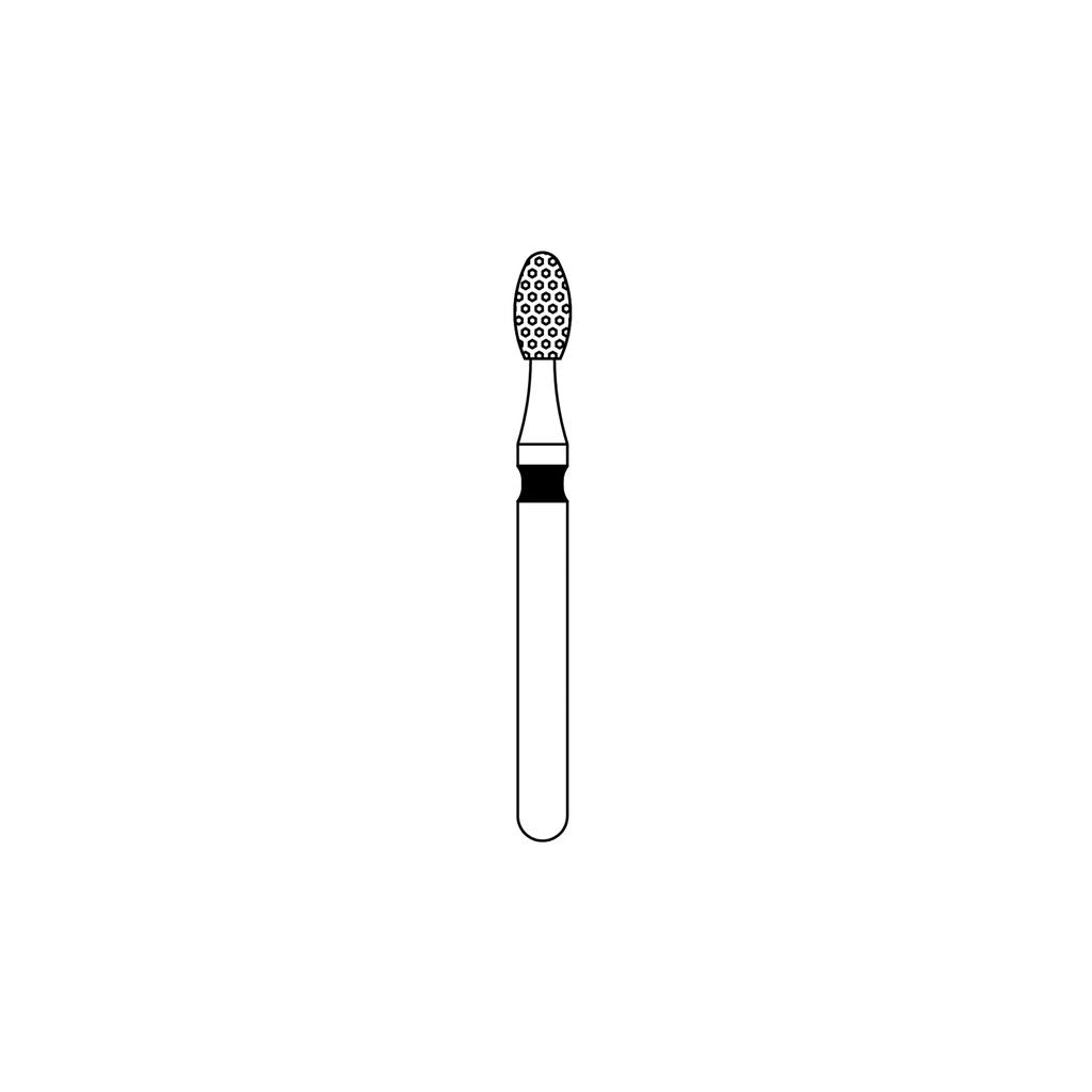 Priva Rotary Diamond Burs - EGG - 5/Pk