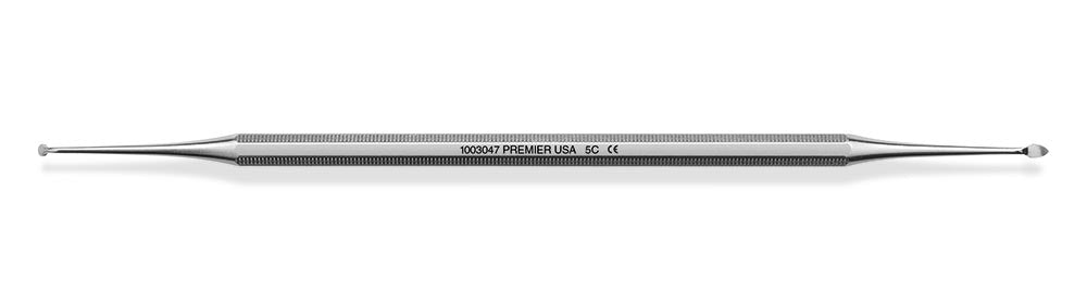 Carvers – # 5C, Discoid-Cleoid, Standard Handle, Double End