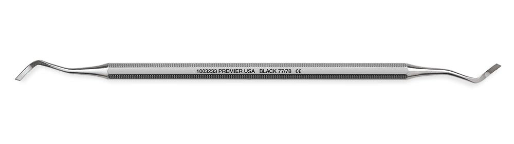 Margin Trimmers – # BC 77/78 (15-95-8-12), Black, Standard Handle, Double End