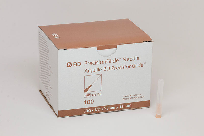 PrecisionGlide™ Hypodermic Needle, 30GA | Ultra-Fine Needle for ...