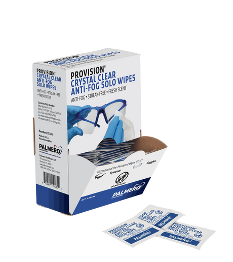ProVision® Crystal Clear Optical Cleaning Wipes, 160/Pkg