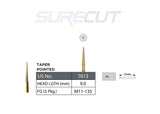 SureCut, Carbide, Trim & Finish, Taper Pointed FG - 5/Pk