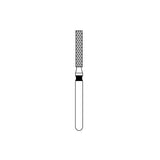 Priva Rotary Diamond Burs - Flat End Cylinder - 5/Pk