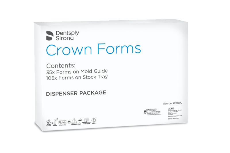 Crown Form Dispenser Kit, Clear