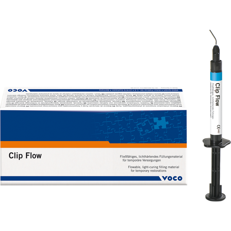 Clip Flow Temporary Filling Material – 1.8 g Syringe, 2/Pkg