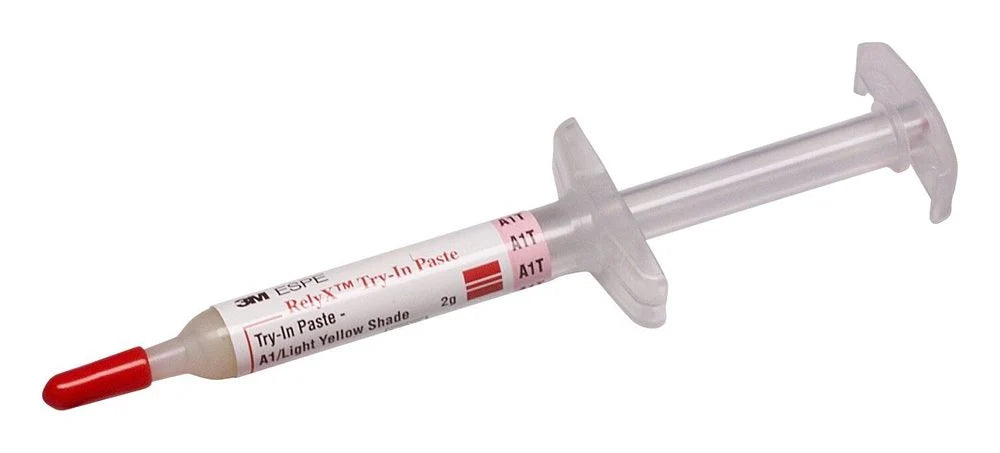 RelyX Veneer Resin Cement System - A1/Light Yellow - Try-in Paste |  EXP - 09/2026 | Clearance