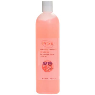 PCxx™ 2.0% Sodium Fluoride Neutral Gel, 16.6 oz Bottle - Raspberry Blast | EXP - 08/2026 | Clearance