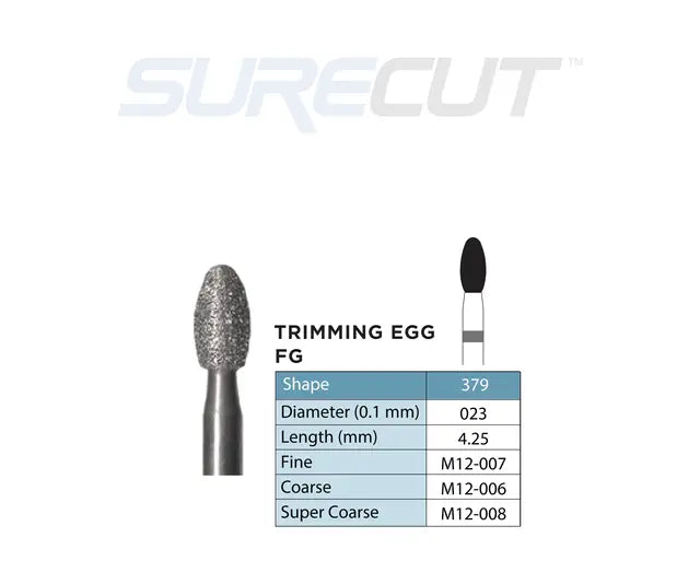 SureCut, Diamond Burs FG - 10/Pk