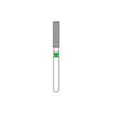 Priva Rotary Diamond Burs - Flat End Cylinder - 5/Pk