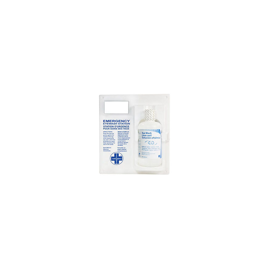Safeway® Single Eyewash Station, 1L