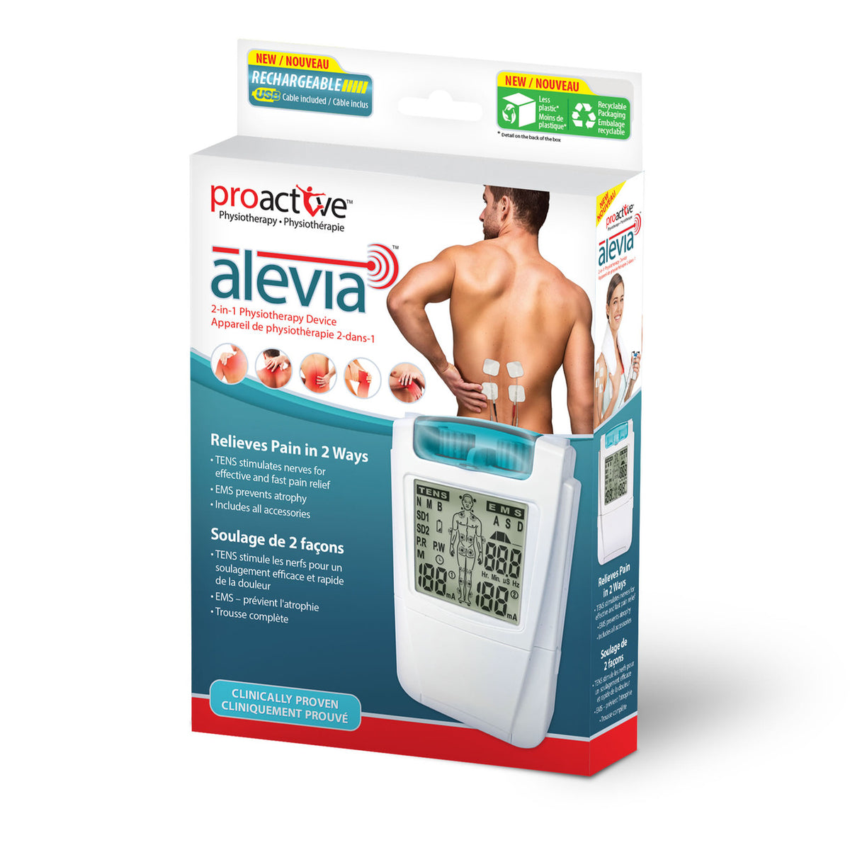 ProActive™ Alevia™ 2-in-1 Physiotherapy Device – Dual Functionality for ...