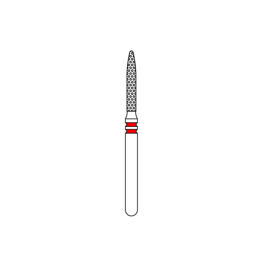 Two Striper® EURO Diamond Burs 5/Pk - Flame