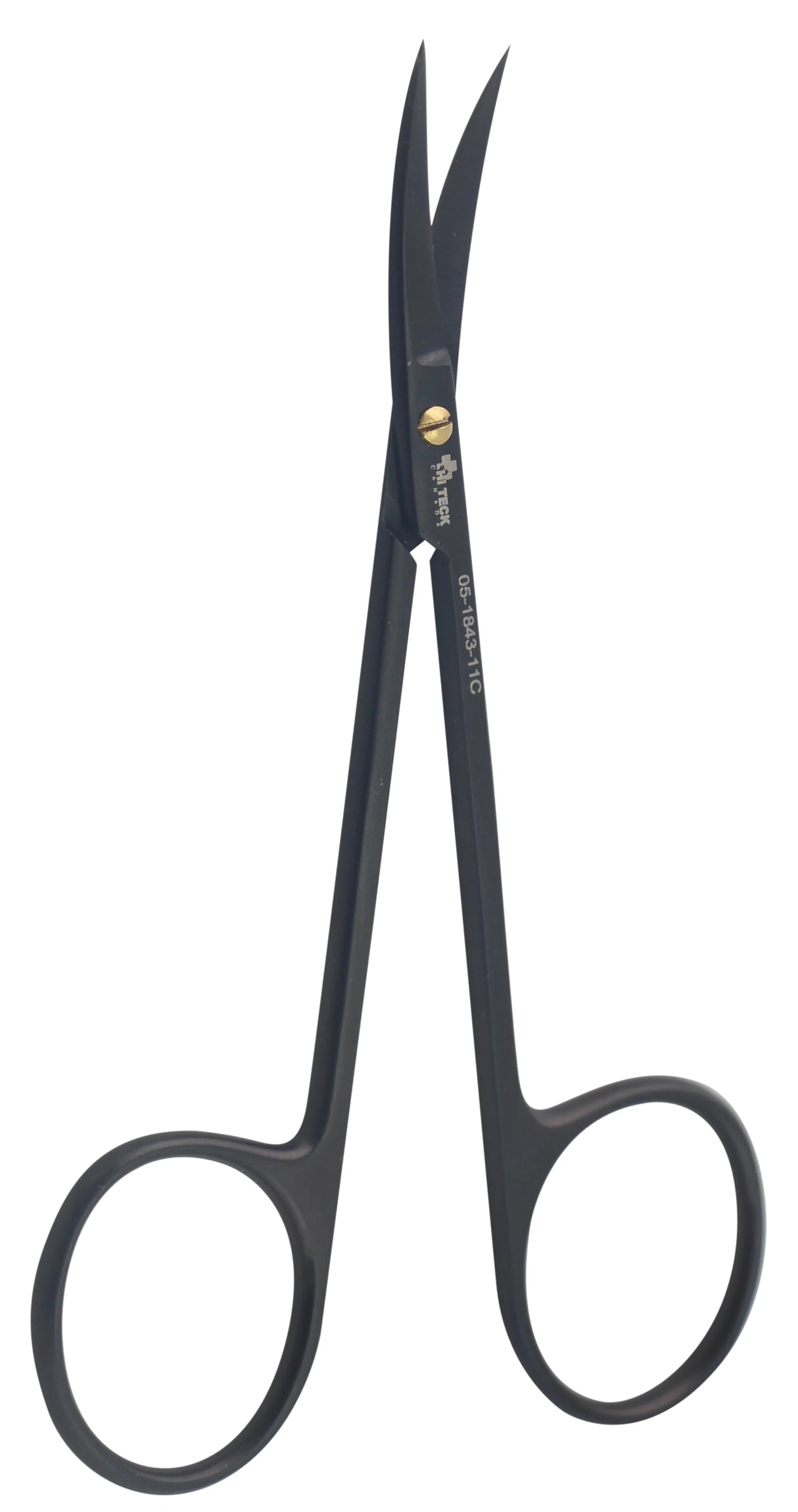 Iris Siyah Scissor, Curved, 11.5CM