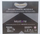 Pro-form Dual Laminate Material – 0.120", Clear, 12/Pkg