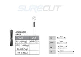 SureCut, Carbide, Amalgam Prep Burs