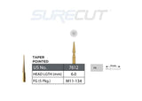 SureCut, Carbide, Trim & Finish, Taper Pointed FG - 5/Pk