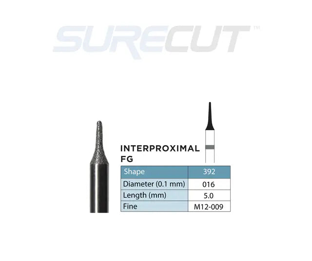 SureCut, Diamond Burs FG - 10/Pk