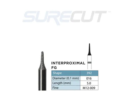 SureCut, Diamond Burs FG - 10/Pk