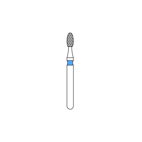 Priva Rotary Diamond Burs - EGG - 5/Pk