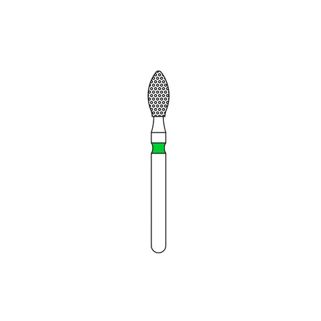 Priva Rotary Diamond Burs - Football - 5/Pk