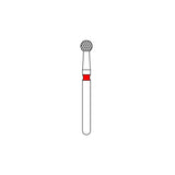 Priva Rotary Diamond Burs - Round - 5/Pk