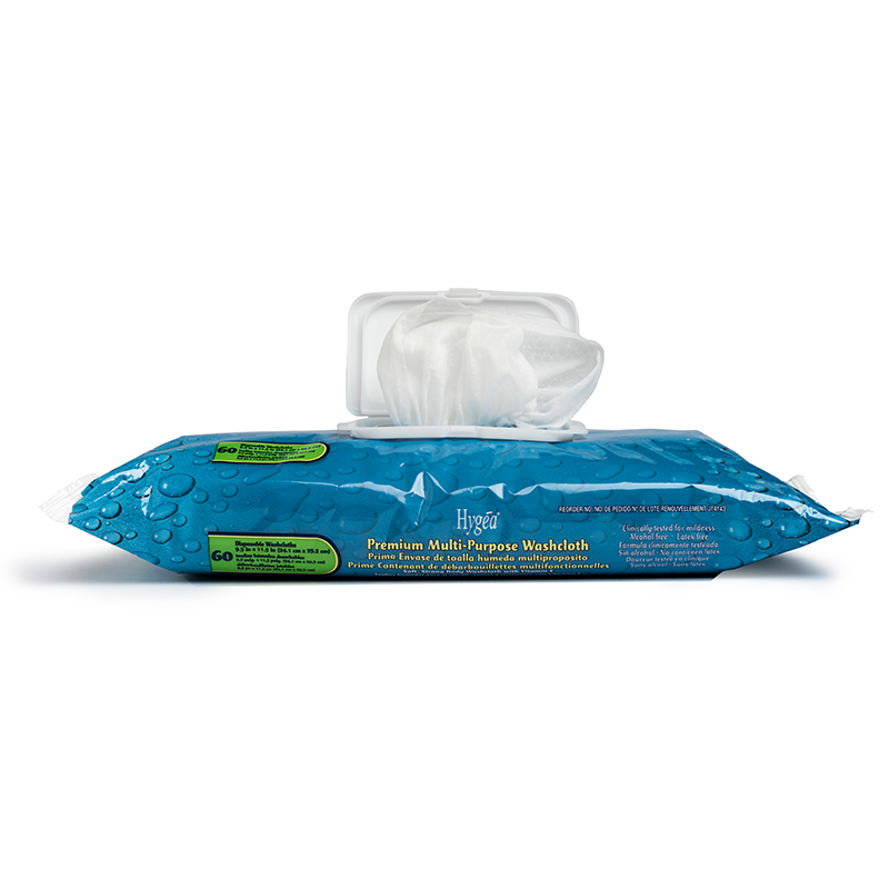 Hygea® Premium Multi-Purpose Washcloths 60/pack