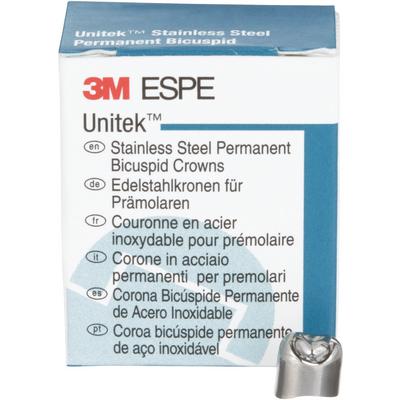 Unitek™ Permanent Stainless Steel Crowns Refill – First Bicuspid, Upper Right, 5/Pkg