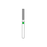 Priva Rotary Diamond Burs - Flat End Cylinder - 5/Pk