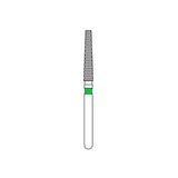 Priva Rotary Diamond Burs -  Flat End Taper  - 5/Pk