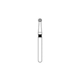 Priva Rotary Diamond Burs - Round - 5/Pk