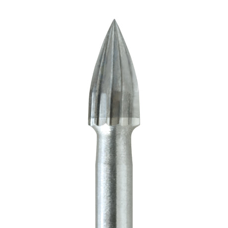 Trimming and Finishing Tungsten Carbide Burs – FG, 8-12 Blade, 5/Pkg