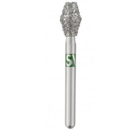 Sterile Piranha Barrel Diamond Bur - 25/Roll