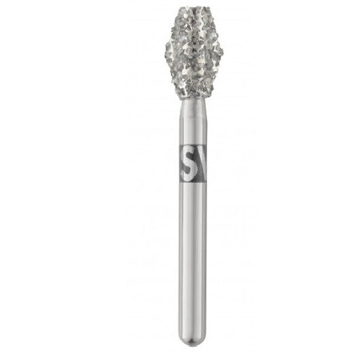 Sterile Piranha Barrel Diamond Bur - 25/Roll